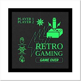 Retro Gaming Posters and Art